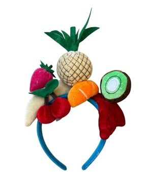 Kids Plush Fruit Headband - Multicolor